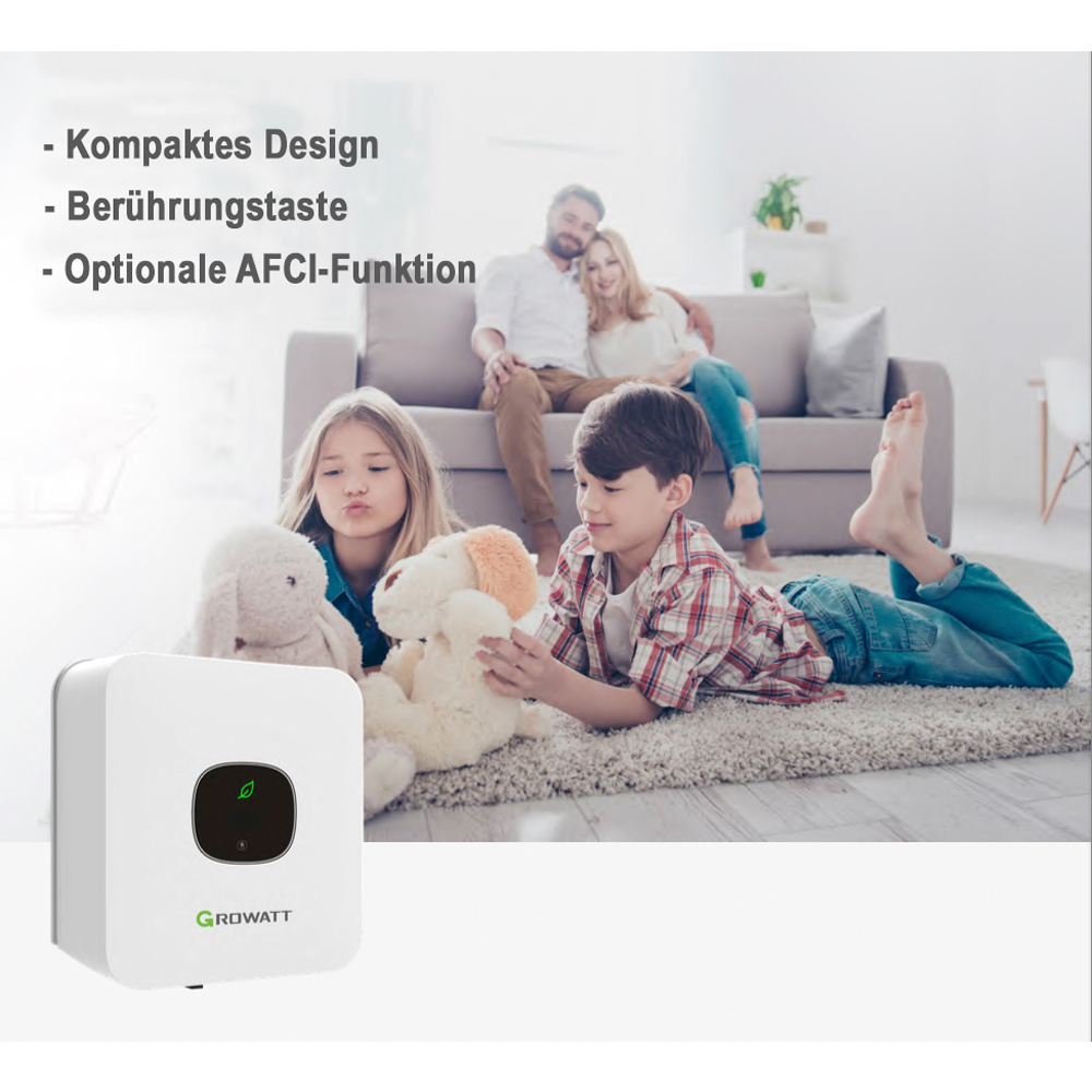 GROWATT Wechselrichter MIC 800TL-X Solar Micro Inverter Balkonkraftwerke - 0% MwSt.