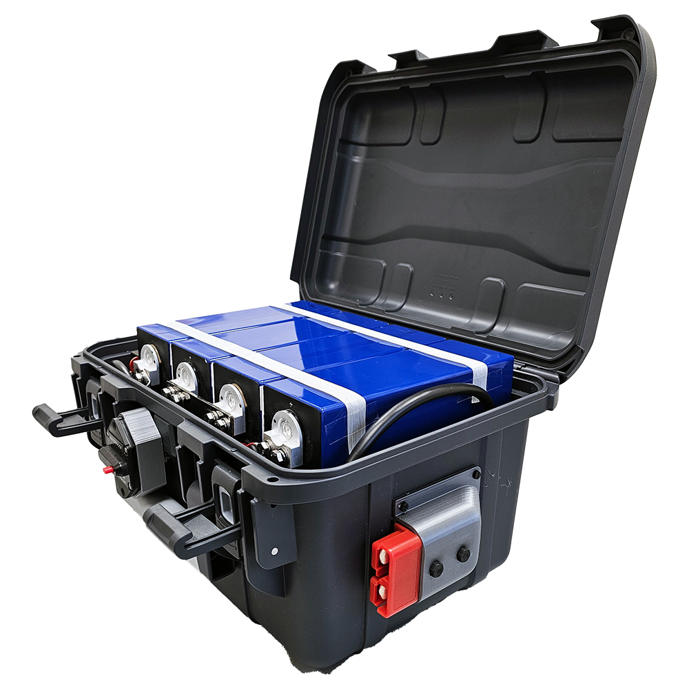 Installation / Montage für Lifepo4 Batteriesystem im Koffer