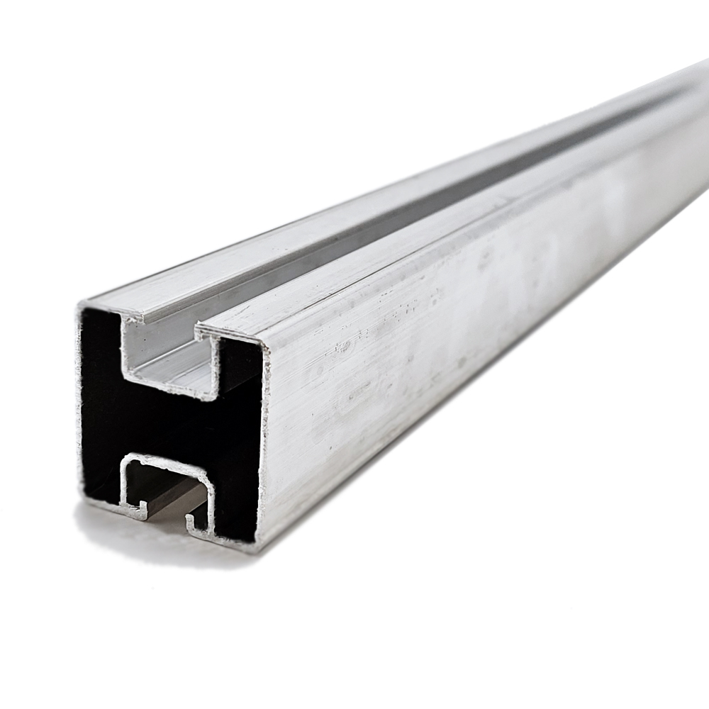 Aluprofil-001 6,10 Meter ALU-Trägerprofil - Montageprofil Montageschiene Aluminiumprofil Stange
