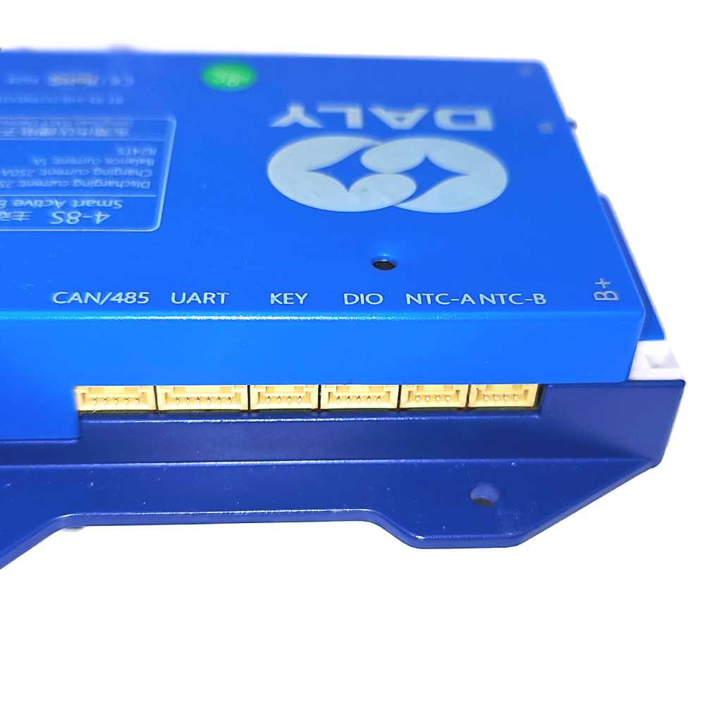 DALY Smart Active Balance BMS 250A 12V–24V 4S–8S – Integriertes Bluetooth, RS485/CAN - 0% MwSt.