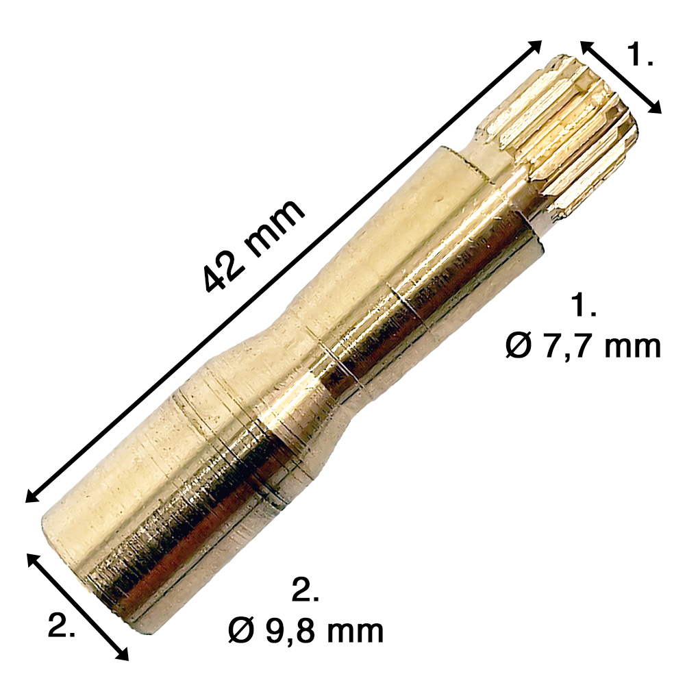 Aqua-Plus - PPR Rohr Spindelverlängerung für Absperrhahn 20 & 25mm Aqua-Plus - PPR Rohr Spindelverlängerung für Absperrhahn 20 & 25mm