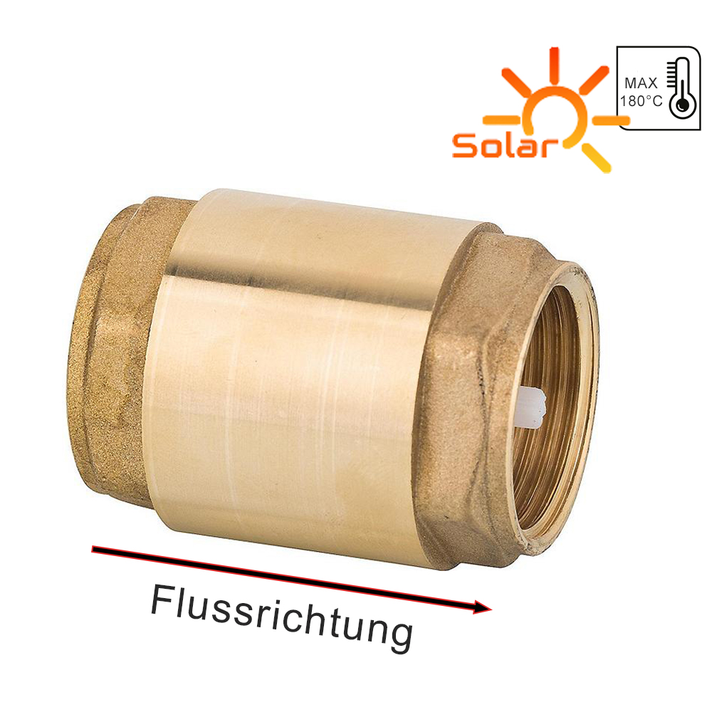 3/4 Zoll Rückschlagventil IG / IG 150 °C Schwerkraftbremse Rückflusssperre 3/4 Zoll Rückschlagventil IG / IG 150 °C Schwerkraftbremse Rückflusssperre