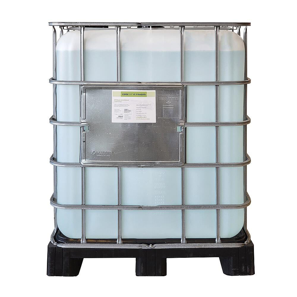coracon® VE 9 ReadyMix – Gebrauchsfertiges Heizungswasser VE-Basis Korrosionsschutz VDI 2035 konform für salzarme Fahrweise