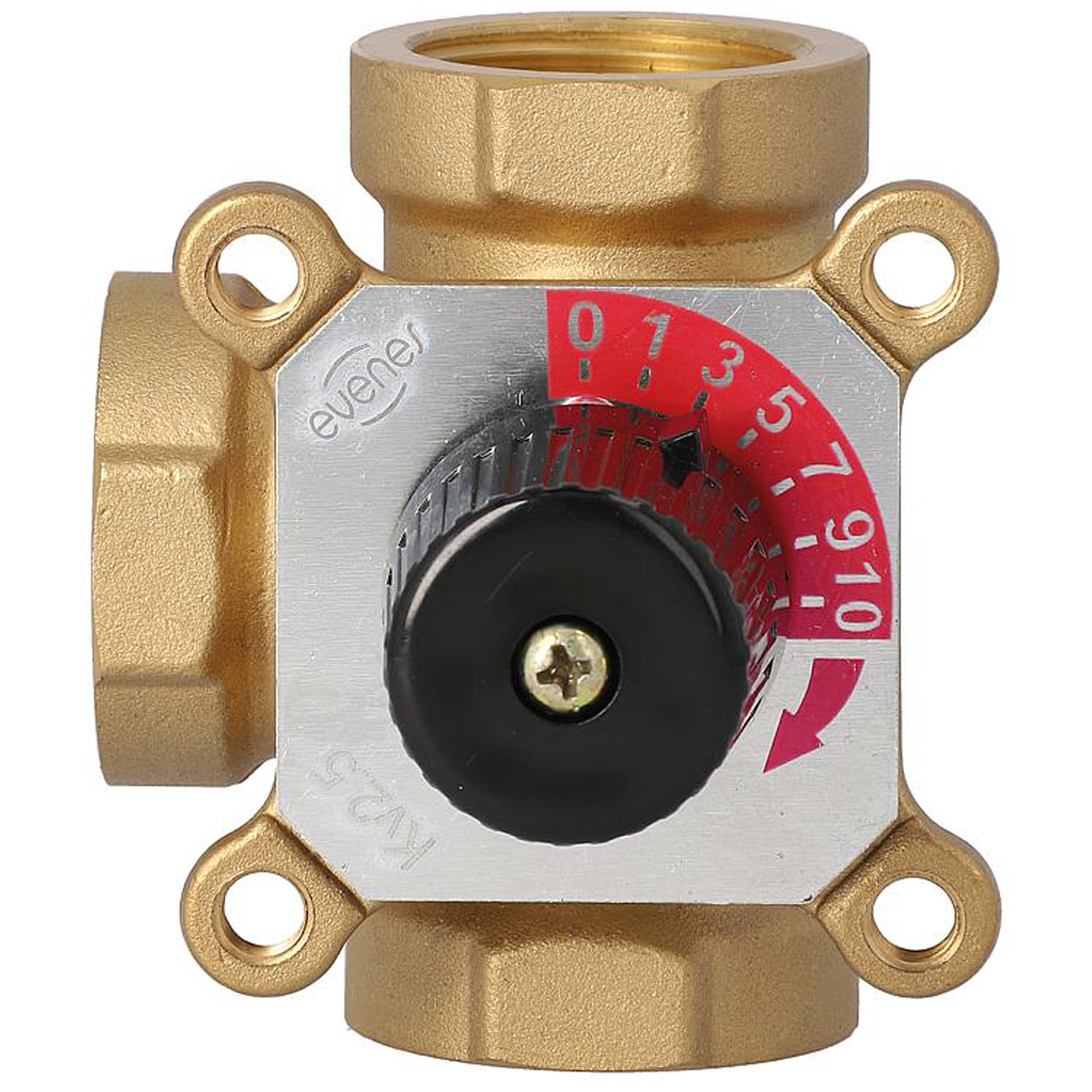 9006075-01 3-Wege-Mischer Easyflow DN15–DN25 – Hochwertiges Heizungsventil mit Innengewinde