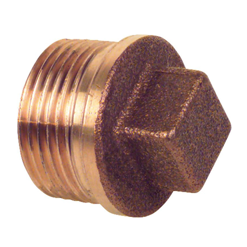 9020983-01 Rotguss Stopfen 1/4" AG Gewindefitting Typ 3290