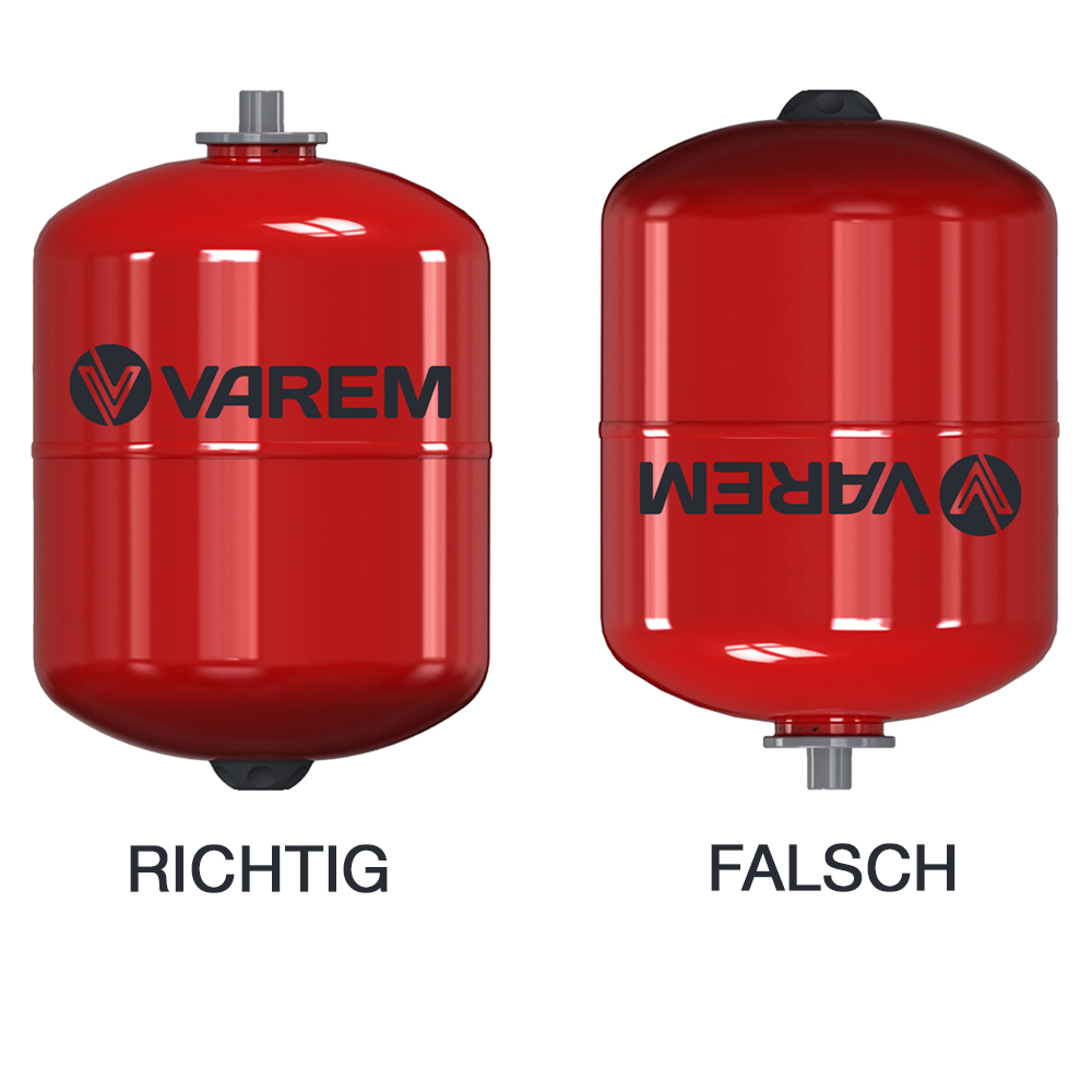 8 - 25 Liter Extravarem LR CE Heizungs-Ausdehnungsgefäß Ausgleichsbehälter MAG