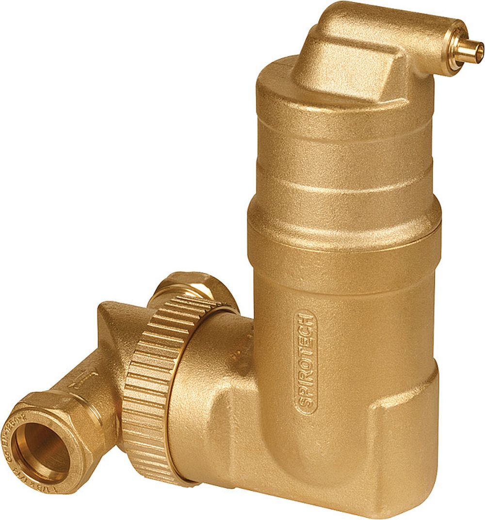 SpiroVent RV2 Klemmring Mikroluftblasenabscheider Entlüfter Luft Abscheider UA028W