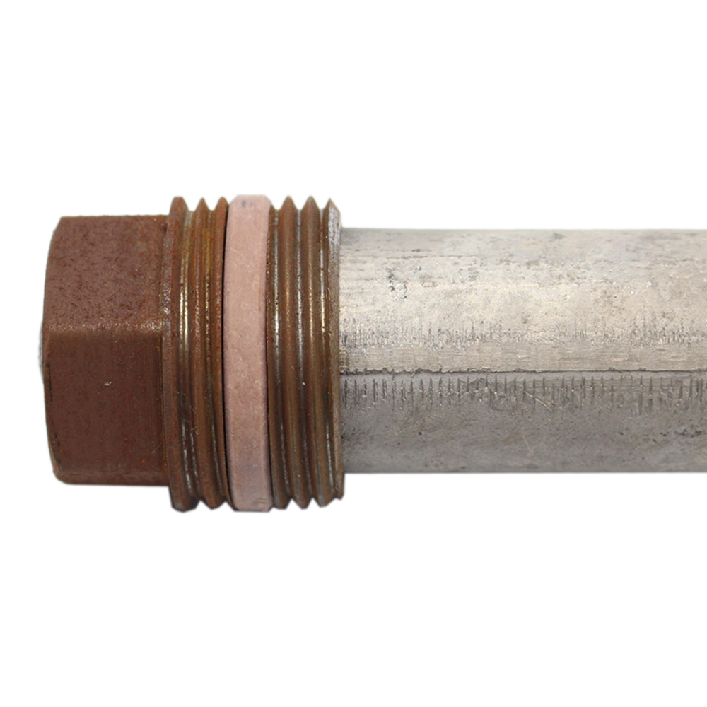 Anode-03 Magnesiumanode 550 x Ø33mm, DN32 1 ¼" Opferanode Schutzanode Verzehranode