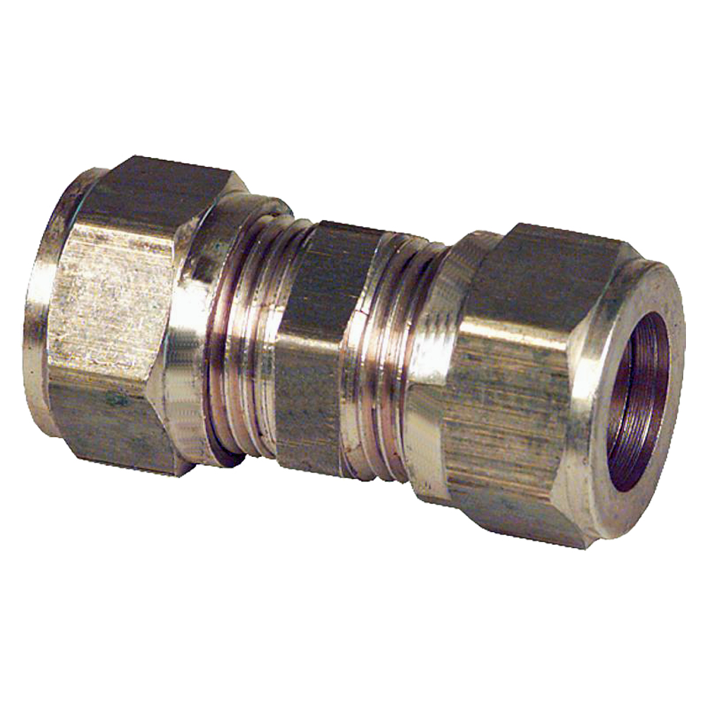 9010505-01 Klemmringverschraubung 10 bis 28 mm gerade Verschraubung Messing Klemmring