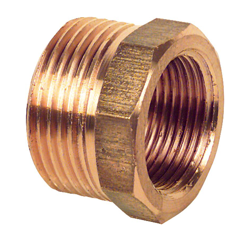 9020262-01 Rotguss Reduzierstück AG/IG verschiedene Größen Gewindefitting