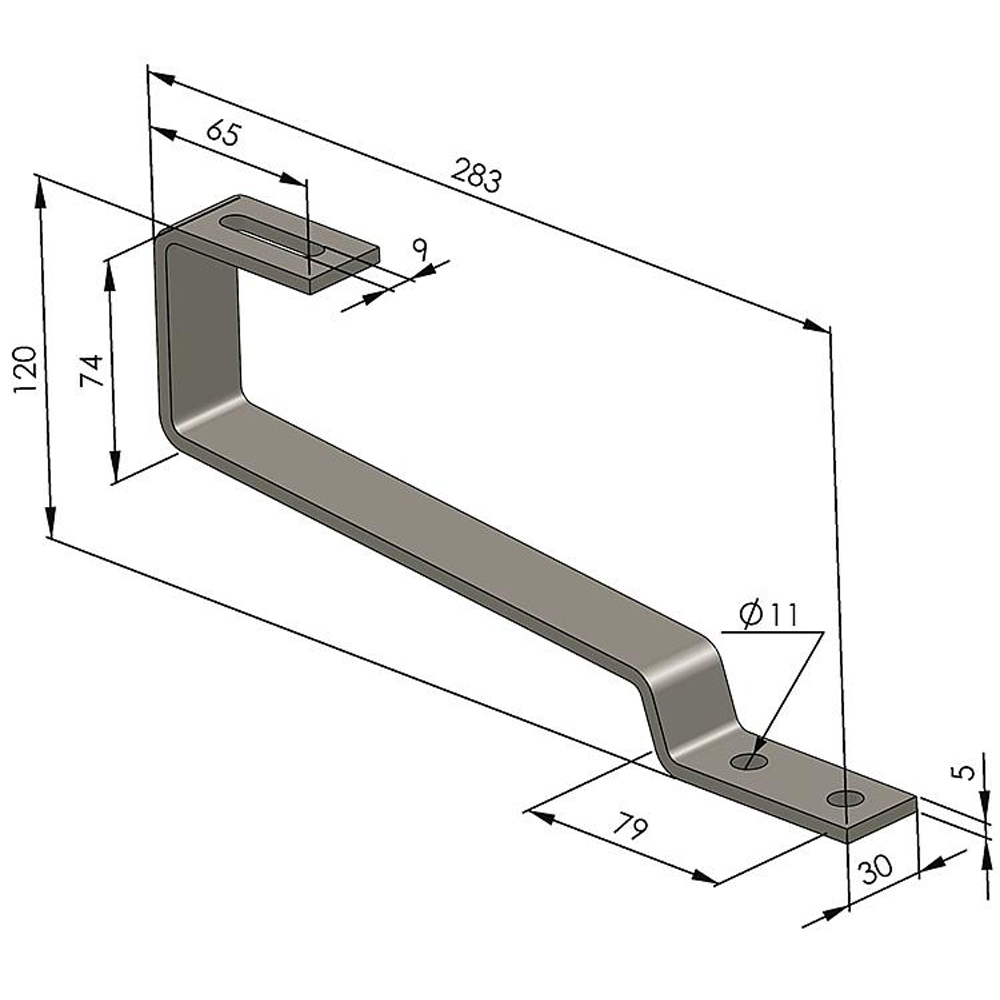 9701935_SkizzeHVM6W6PdEvhdL Aufdach Montagesystem Eurotherm Solar PRO 10R - Biberschwanz