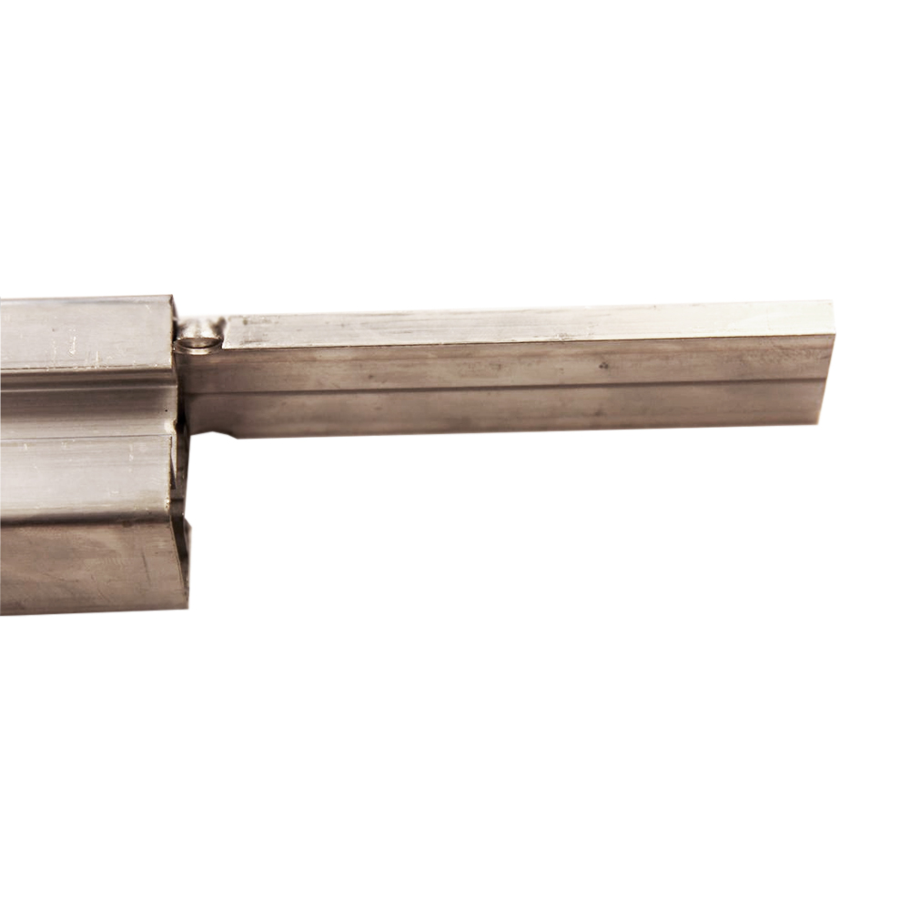 2er-Set Einschub-Profilverbinder 200 x 36,5 x 6,24 mm für Trägerprofil