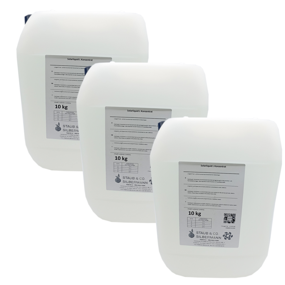 10-50 Liter SD24 Solarflüssigkeit Konzentrat Solarliquid L bis -50°C für Kollektoren