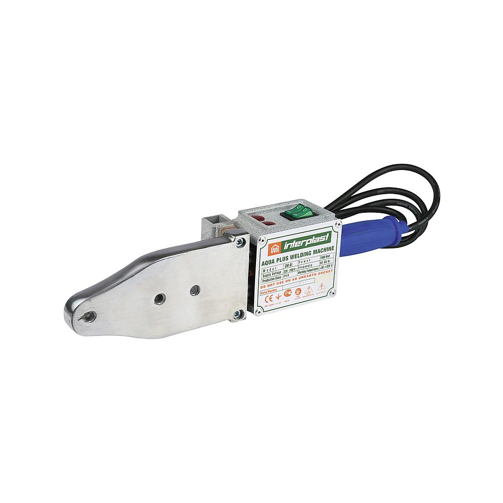 9312804 Aqua-Plus - Muffenschweißgerät 1500W im Koffer (für Rohre Ø 20mm - Ø 40mm)