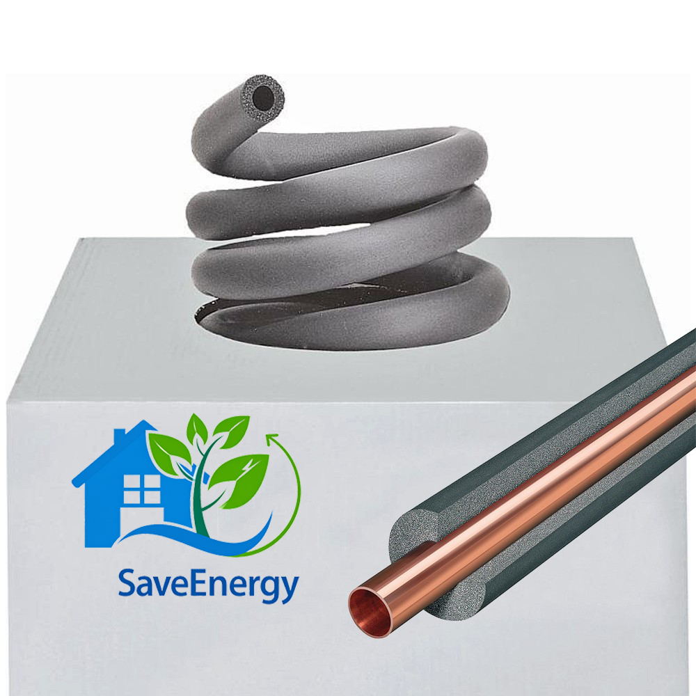 Isolierschlauch EnEV-konform 10 mm Dämmstärke 16 m / 22 m / 30 m Hochflexible Rohrisolierung aus Elastomerschaum Isolierschlauch EnEV-konform 10 mm Dämmstärke 16 m / 22 m / 30 m Hochflexible Rohrisolierung aus Elastomerschaum