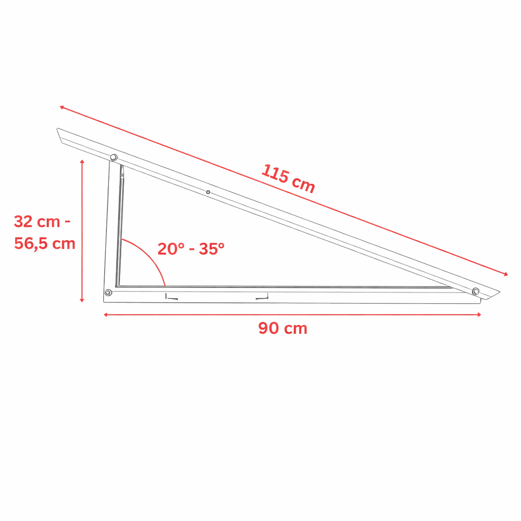Universal-Montage-Set – Solarmodule & Balkonkraftwerke geeignet für Balkon-, Wand- und Flachdachmontage
