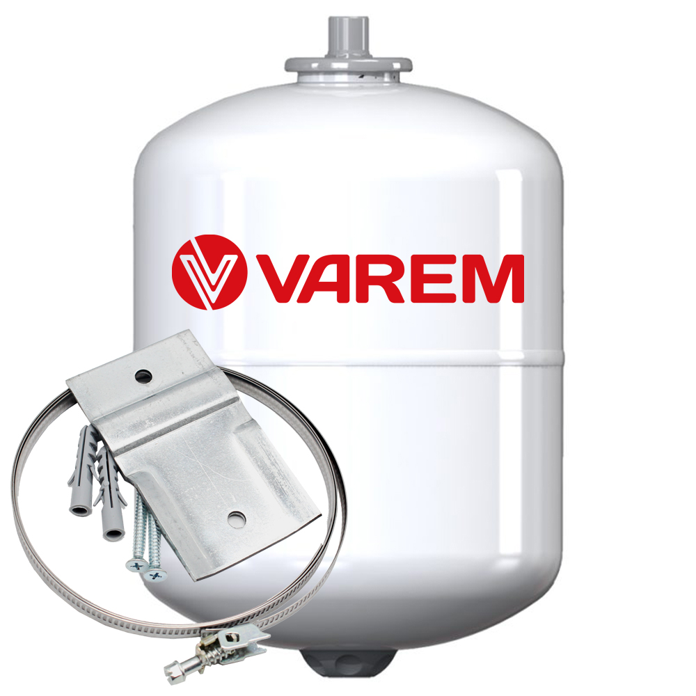 SOLARVAREM CE 5L - 40L Ausdehnungsgefäß Solaranlagen + Wandhalterung SOLARVAREM CE 5L - 40L Ausdehnungsgefäß Solaranlagen + Wandhalterung