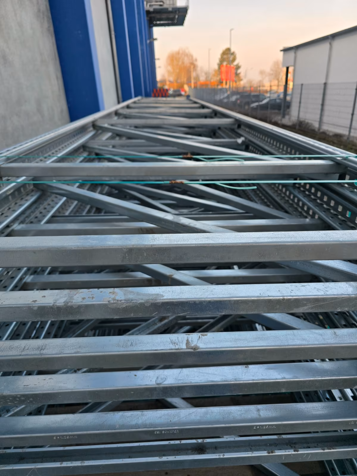 SSI SCHÄFER PR 600 Palettenregal – Grundfeld H 6300 mm, 3 Traversen, Feldlast 9.900 kg