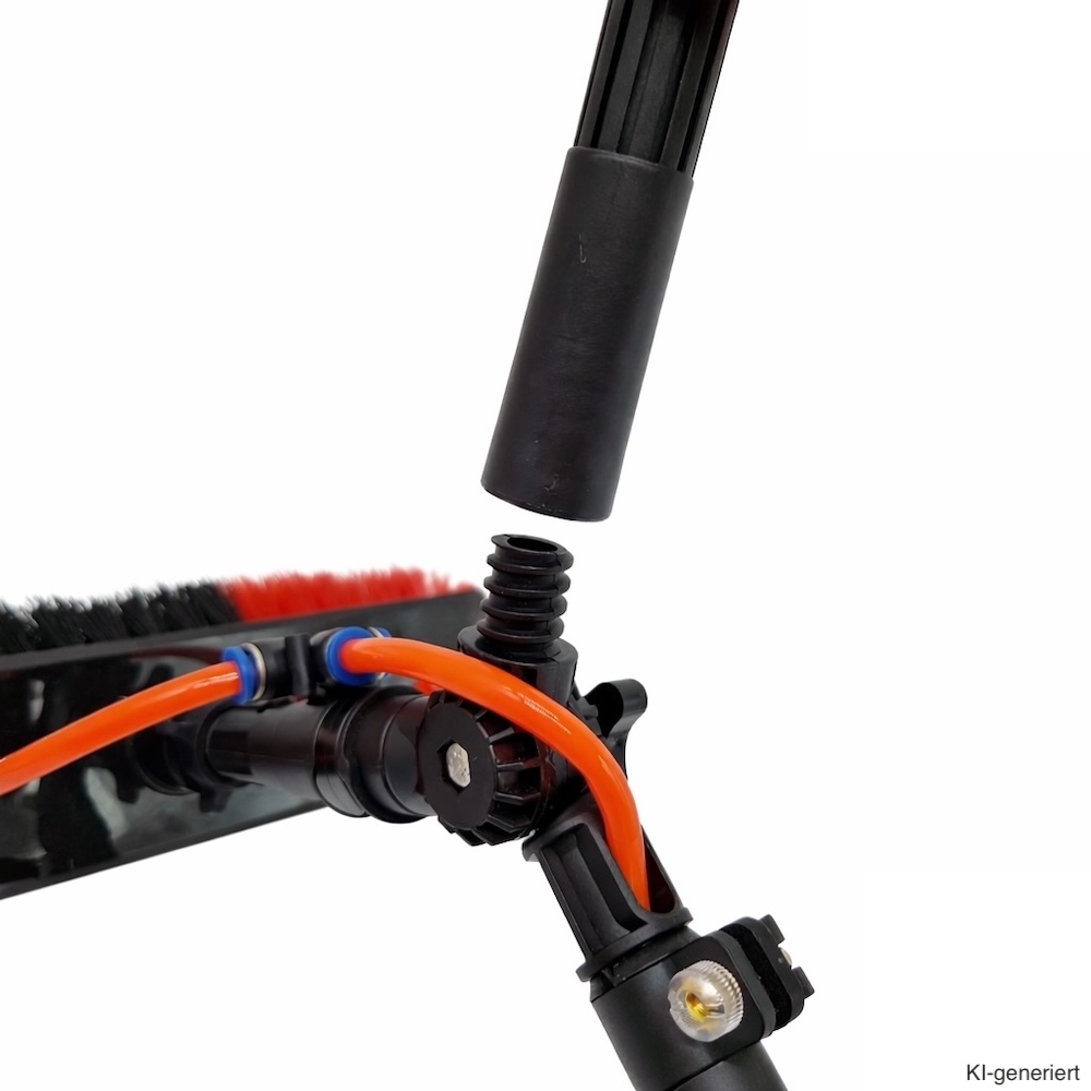 Abzieher für Teleskop-Reinigungsbürsten