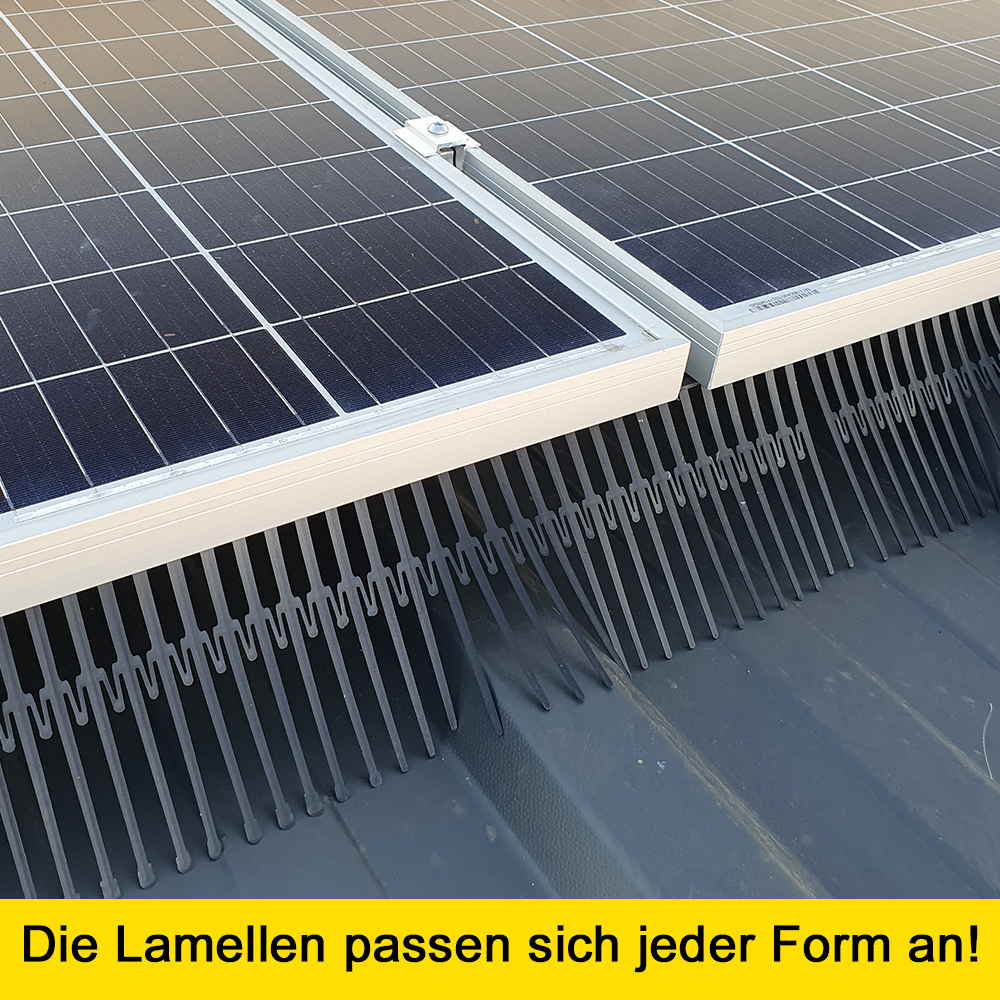Birdstop Clips - Zubehör Vogelschutz für Solaranlagen – Marderschutz für PV-Module & Dach