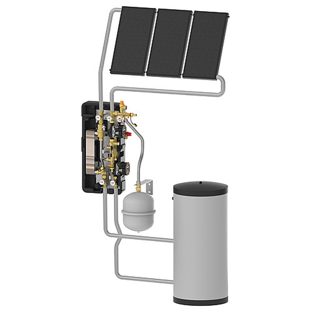 Solar-Trennsystem Systemtrennung Solar / Heizung PAW Solex Mini DN15