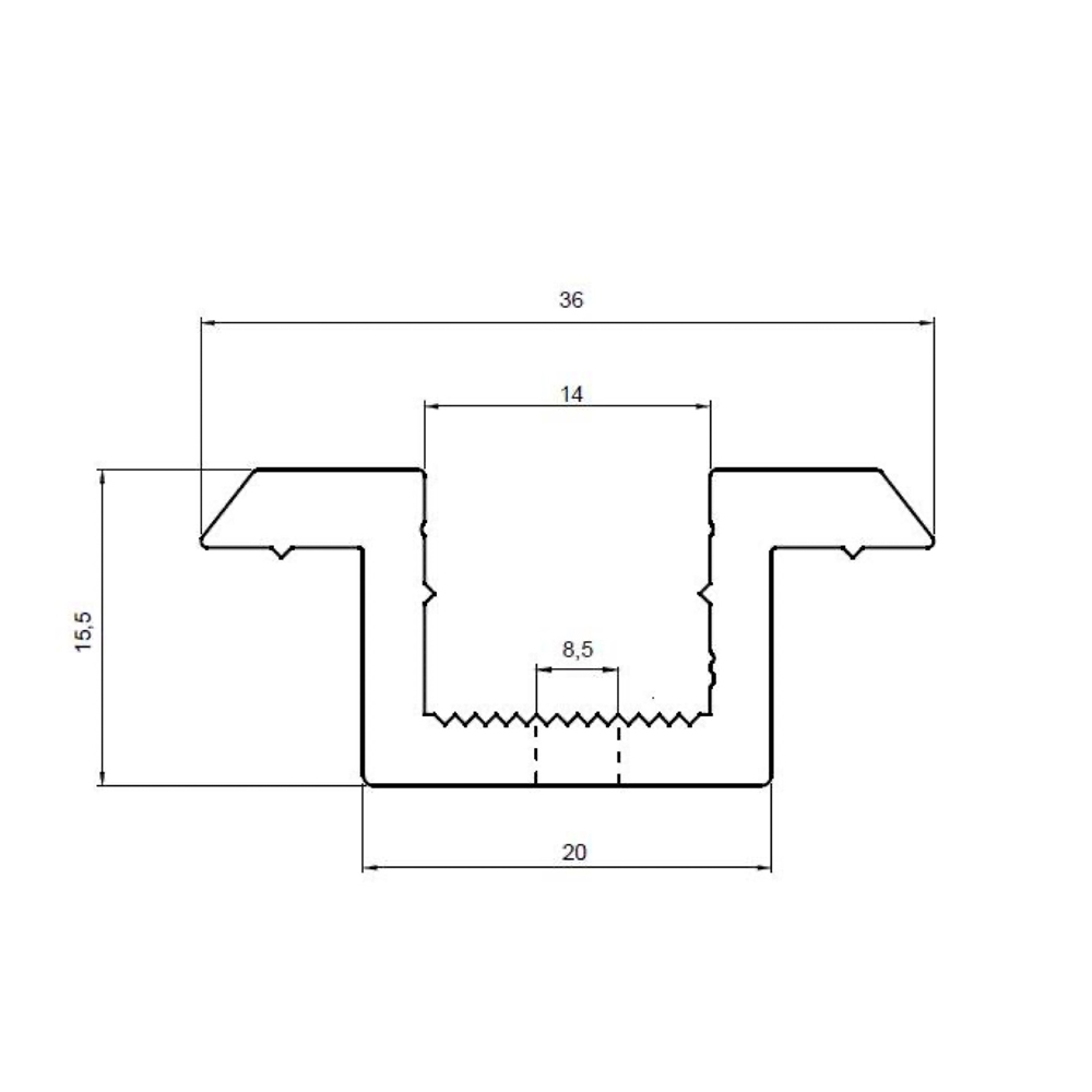 9745-02 2er-Set Universal Mittelklemme für 30-50 mm Module silber Solar Photovoltaik 0% MwSt.