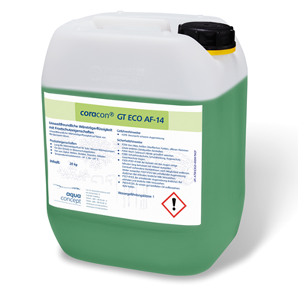 20 Liter Wärmeträgerfluid für Wärmepumpen Coracon® GT ECO AF-14 Nahwärmenetze Geothermieanlagen
