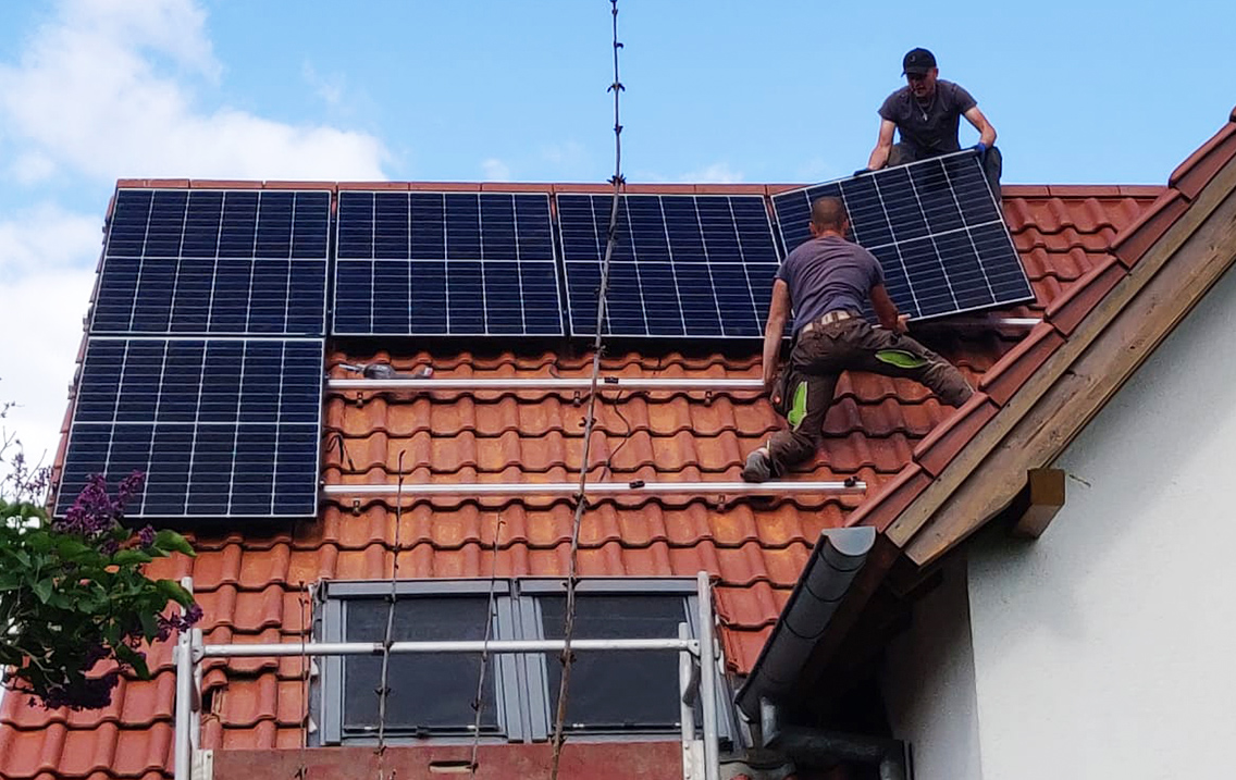 project231tLndgqxw9HkB Solaranlage 4,92 kWp inkl. Montage und Netzanschluss mit 12x 410Wp IBC Modulen & Speicher