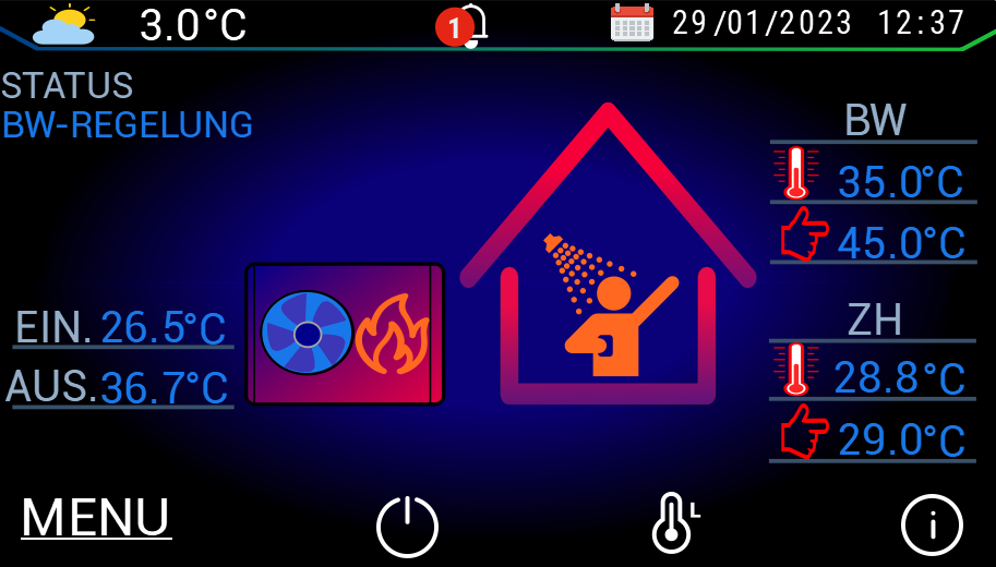 Sunex Hydra Box PRO 4 kW – Intelligentes Hydraulikmodul für Sunex Wärmepumpe NEXUS M PRO