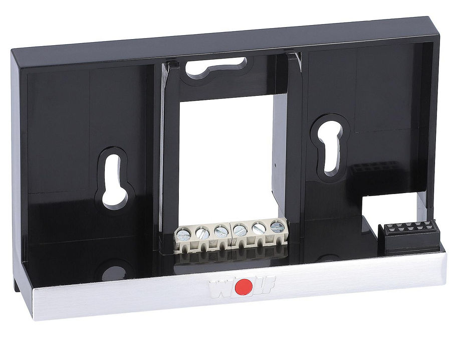 Wolf Wandsockel für BM-2 Bedienmodul, schwarz